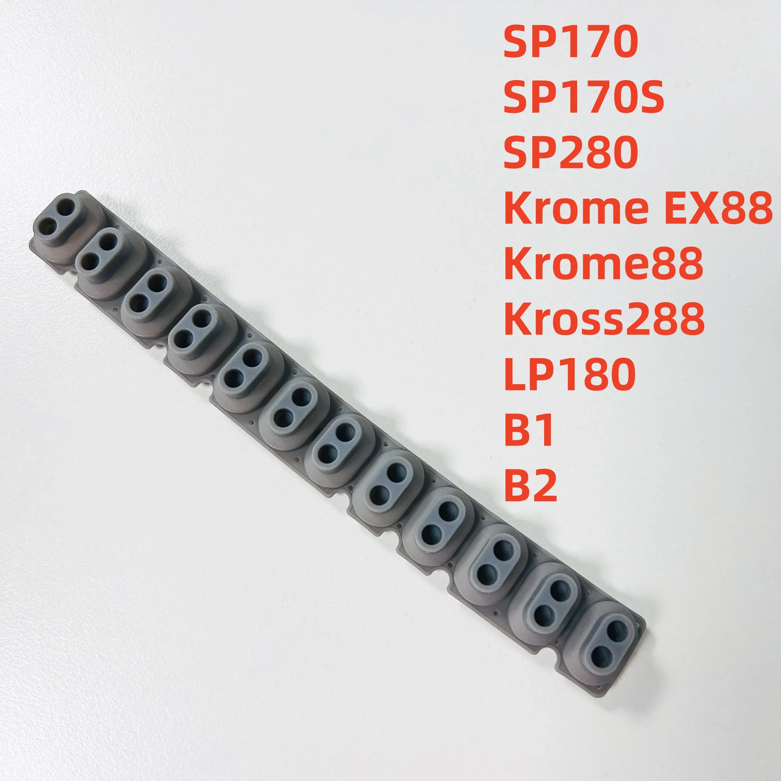 Conductive Rubber Key Contact Conductive Strip For Korg SP170 SP170S SP280 Krome EX88 Krome88 Kross288 LP180 B1 B2