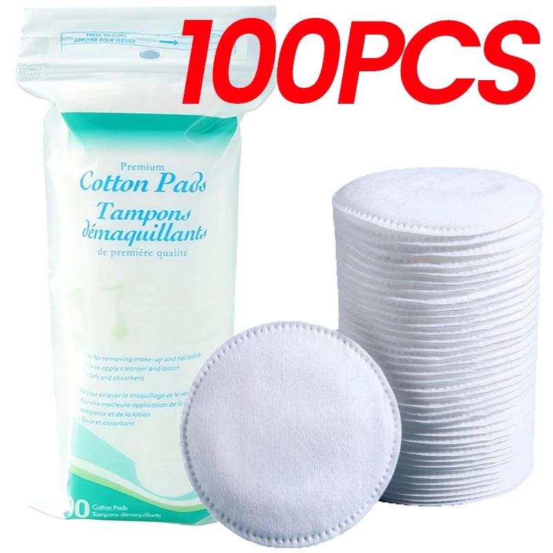 Disposable Soft Circular Makeup Remover Pads for Daily Use