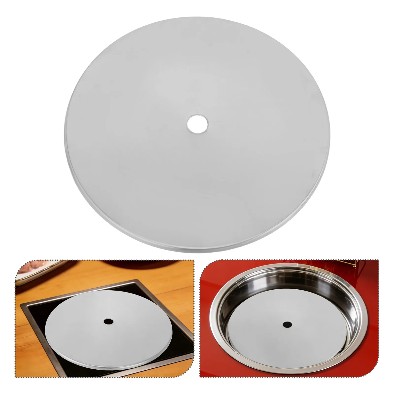 

34.5Cm Stainless Steel Heat Diffuser Plate Induction Adapter Ring For Hot Pot Table Cooking Durable Kitchen Cooking