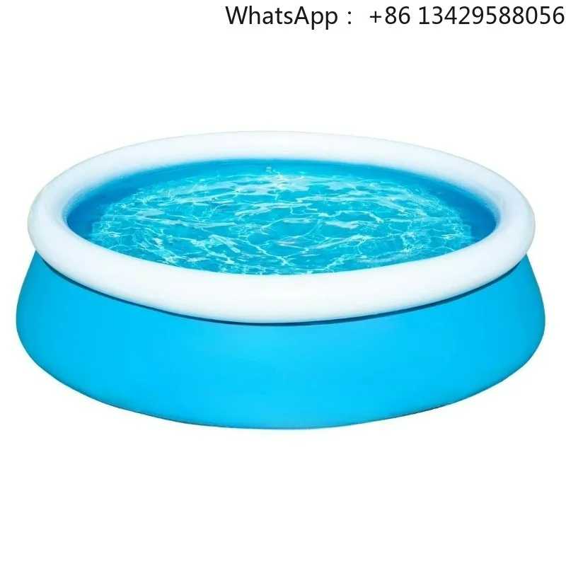Large Outdoor Above Ground Pool Rectangular Shape Sturdy Metal Frame Ideal For Family Water Entertainment And Outdoor Summer