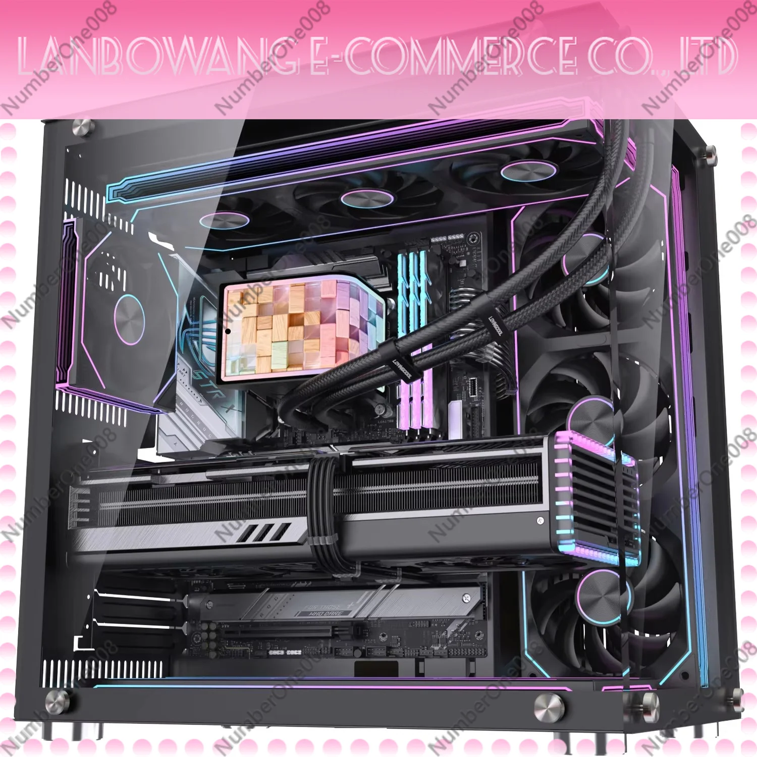 360-мм жидкостный кулер для пр – обзор и цена Aio Liquid Cooler 360Mm Argb