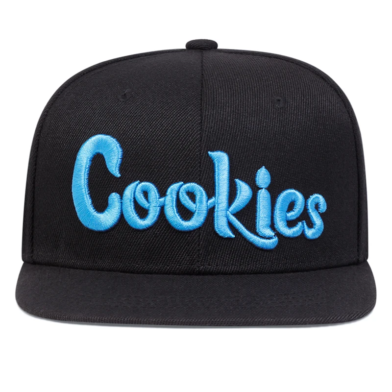 Unisex Cookies Embroidery Hip-hop Czapki Wiosna Jesień Outdoor Regulowane Casual Czapki z daszkiem Czapka z filtrem przeciwsłonecznym