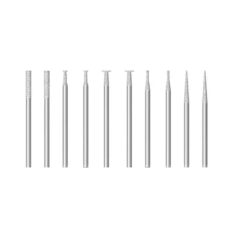 2UUL Replacement Tips for Polishing Pen 10pcs/set 2.35mm Grinding Tool Universal Polishing Head Mobile Phone Repair