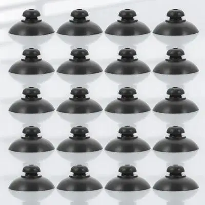 

20pcs Rubber Oxygen Suction Cups Black For Aquarium Aeration Pump Fish Tank Tube Fixed Holder Submersible Water Pump Sucker