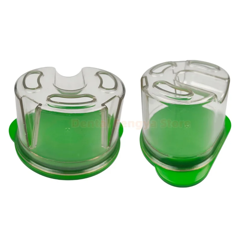 1Pcs/2Pcs Dental Reusable Plastic Agar Box Denture Duplicating Mold Dental Lab Denture Duplicating Flask Plastic Agar Box