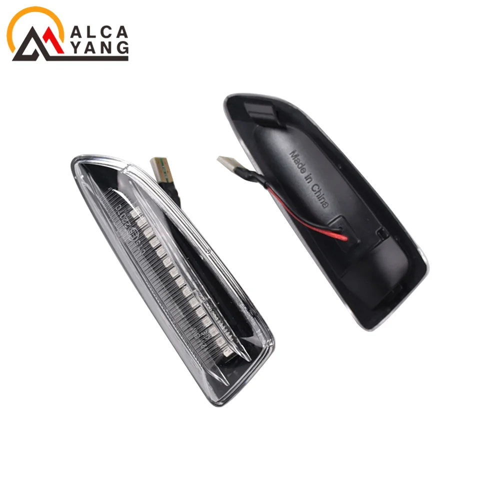 2 Stück LED Dynamische Seitenmarkierungsleuchte Blinklicht Sequentieller Blinker für Opel Astra J Astra J K Zafira C Insignia B Grandland X – Detail 14