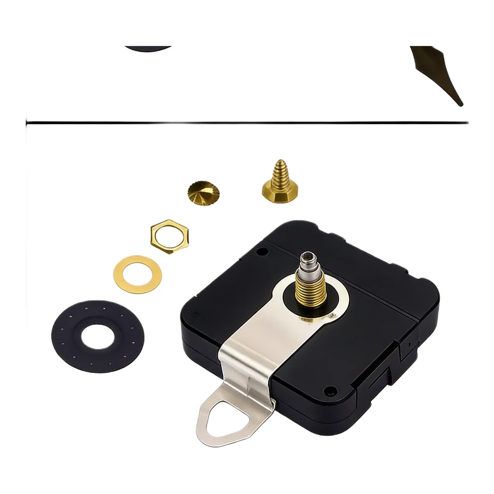 DIY Quartz Clock Movement Mechanism High Torque Performance for Large Clock Designs with Installation Instructions