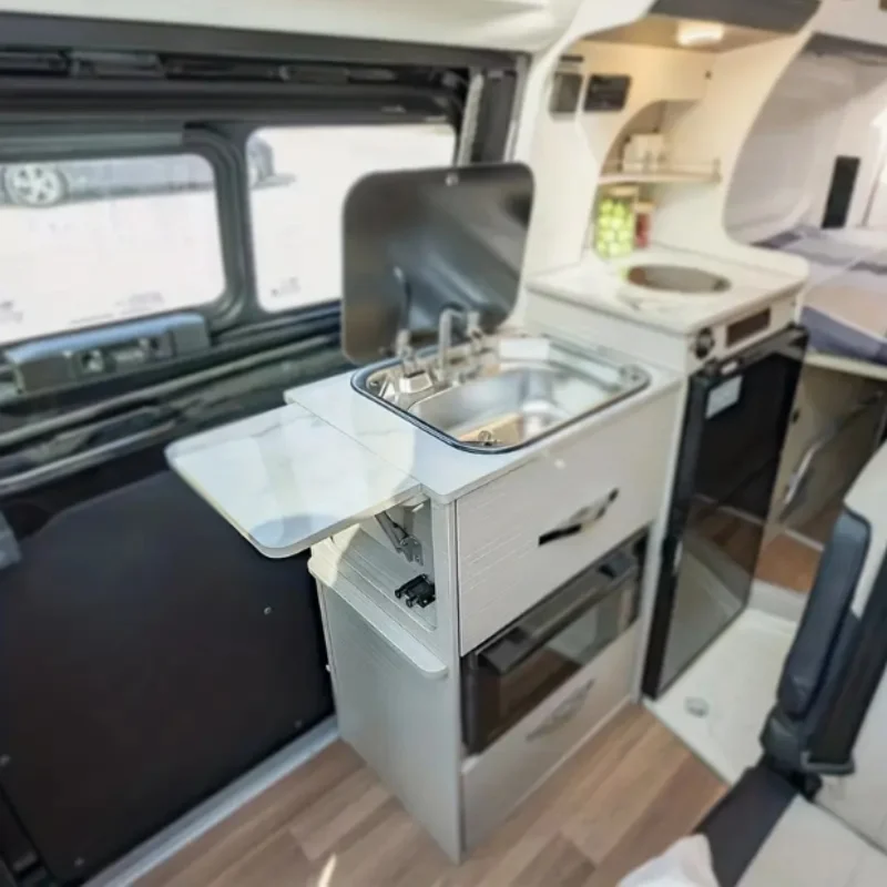 알루미늄 합금 자동 잠금 텔레스코픽 지지대 모터홈 도어 주방 카운터 테이블 확장 지지대 HFX31