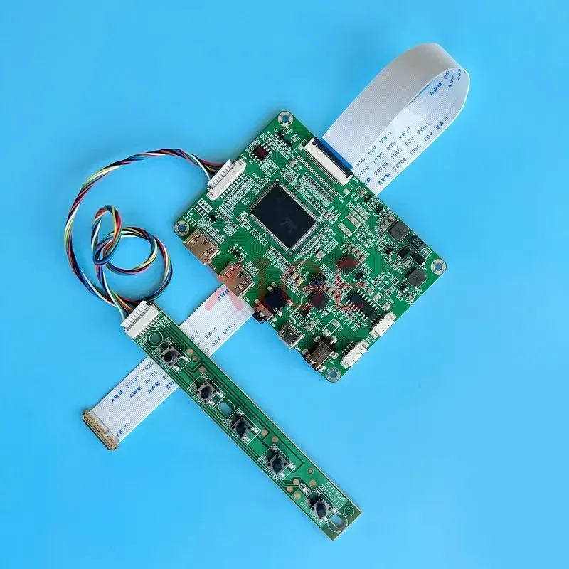 For LP133WF1 LP133WF2 LP133WF4 Controller Board 1920x1080 30 Pin EDP Laptop Monitor USB Micro HDMI-Compatible Mini Kit DIY 13.3