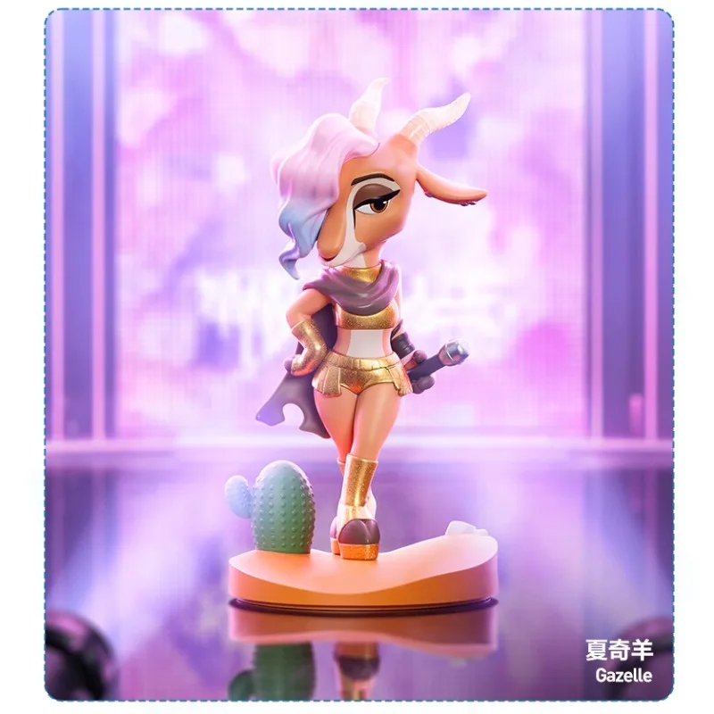 6-8 cm en Stock Zootopia 2 retour en série d'action Judy Nick Benjamin boîte aveugle cadeau d'anniversaire de noël pour les enfants Fans figurine d'anime