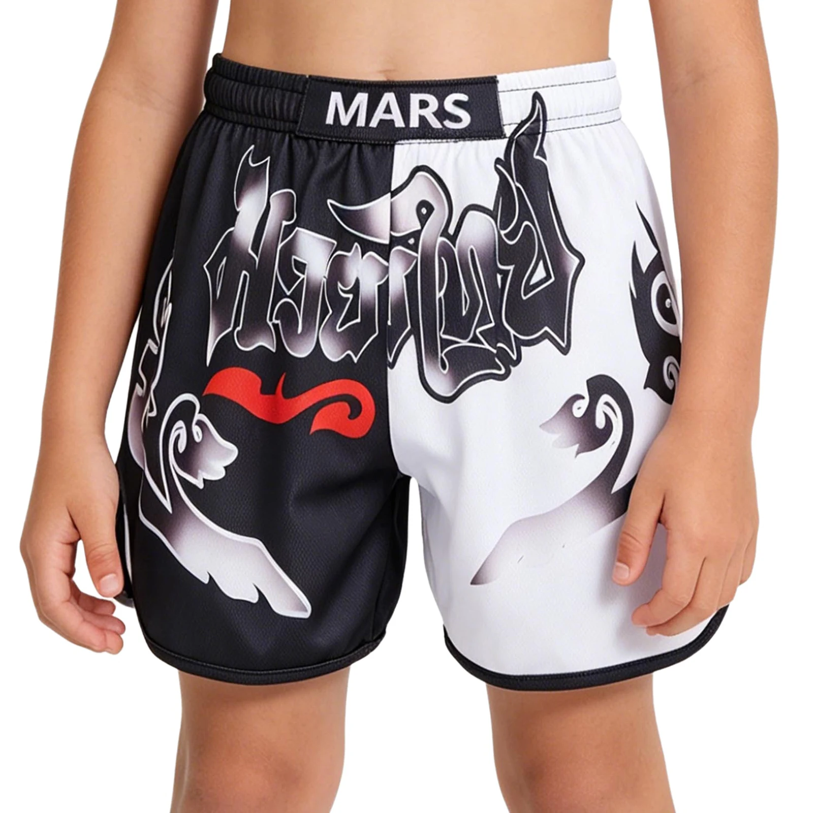 

Male Mens Boxer Shorts Contrast Color Boxing Shorts Drawstring Elastic Waistband Shorts for Weightlifting Powerlifting Strength