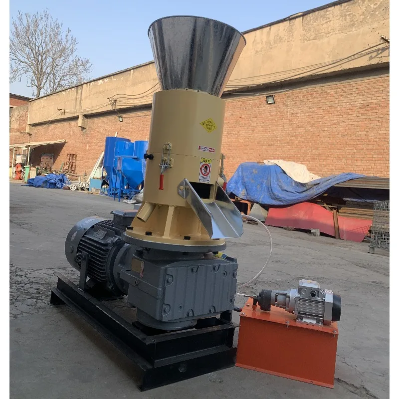 Grass Pellet Making Machine Biomass Wood Pellet Production Line/Supply Ring Die Biomass Pellet Machine