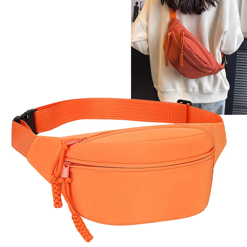

Fashion Casual Chest Bag Shoulder Crossbody Large Capacity Bag Waist Bag Travel Cycling Hiking Sport Bag Sport Waist Bags