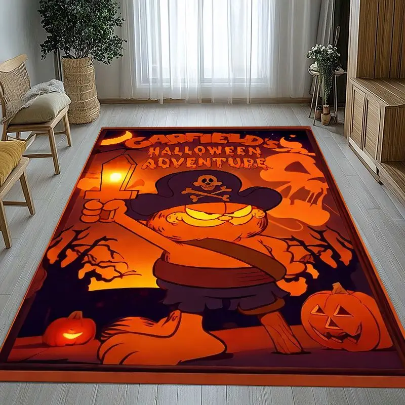 Funny Cartoon G-Garfield Soft Non-Slip Large Area Rug for Living Room,Bedroom Playroom Carpet Mat for Sofa,Home Decor Gift