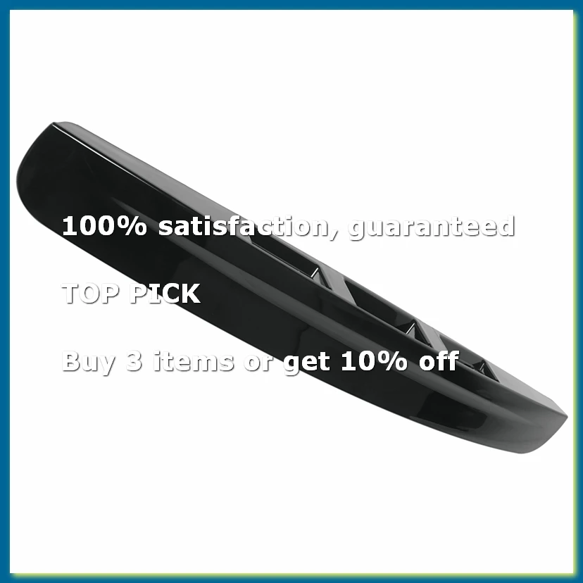 ●Painted Black Rear Boot Lid Handle Cover for J10 2007-2014(Without I-Key&Camera Hole)Type 1