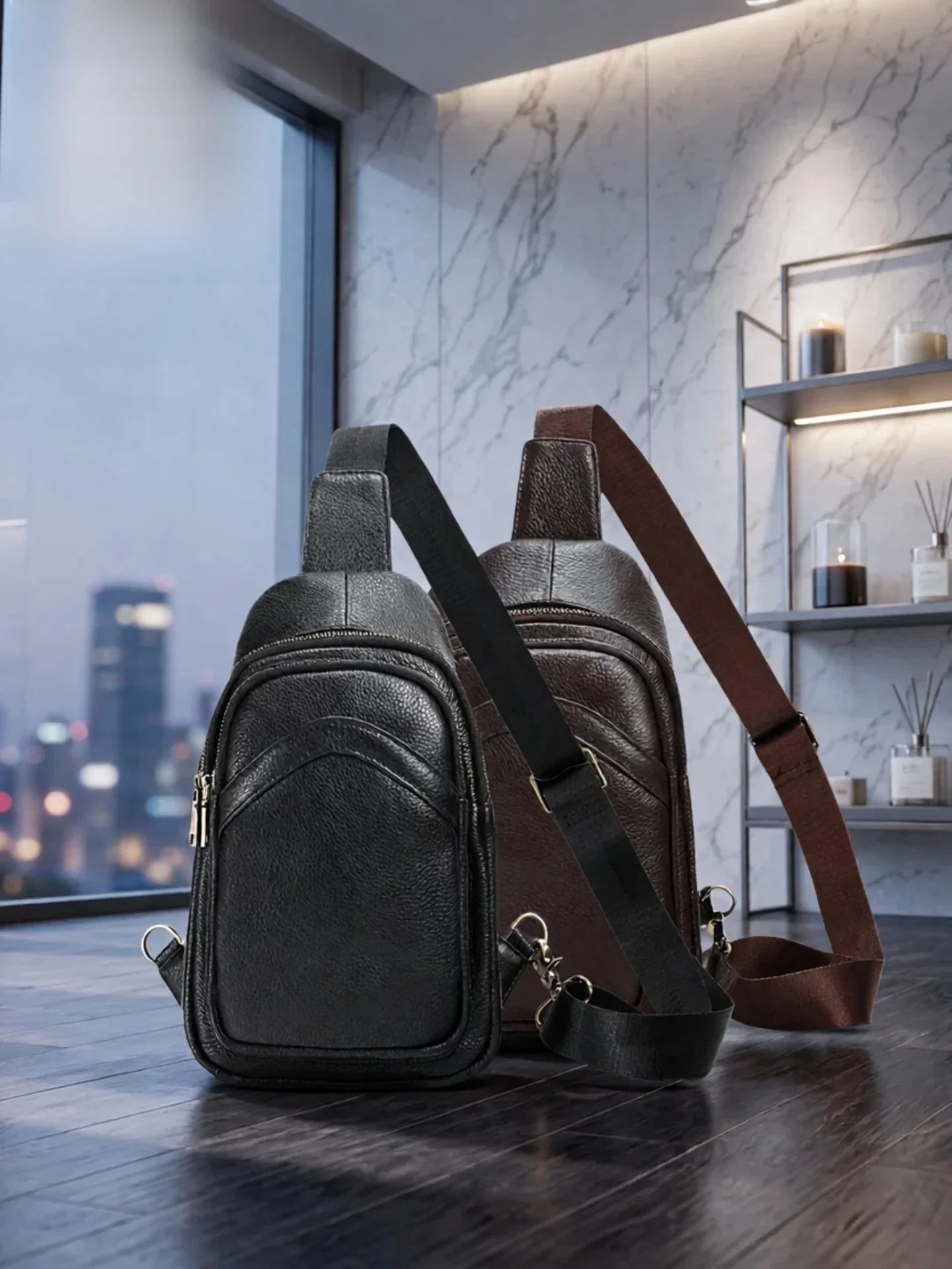 yuqixuan-bolso-cruzado-de-cuero-informal-para-hombre-de-estilo-coreano-bolso-de-pecho-sencillo-y-versatil-tendencia-de-mod