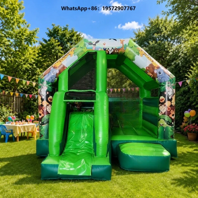 Inflatable Bouncer Jumping Castle Commercial Bounce House Inflatable Castle Slide Bouncer air Bouncy Castle