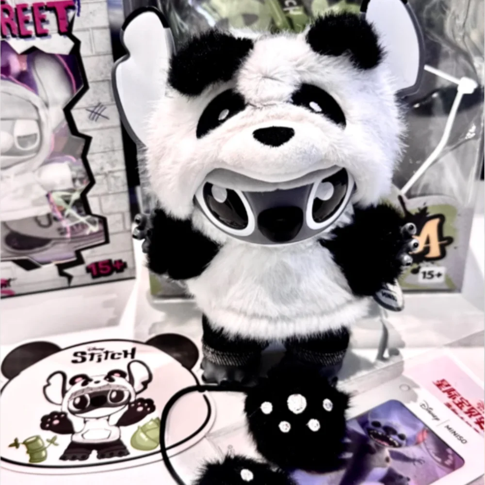 

Горячая стежка Genz Street Series Panda Limited, плюшевая кукла, кулон, аниме, периферийный брелок, игрушка, декор, милый подарок на день рождения, Хэллоуин