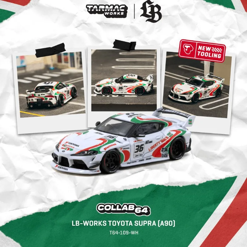 [Pre-sale] TW 1:64 TOYOTA SUPRA A90 LB Widebody Realistic Alloy Car Model, Ideal Gift for Festivals, Collectible Decoration.