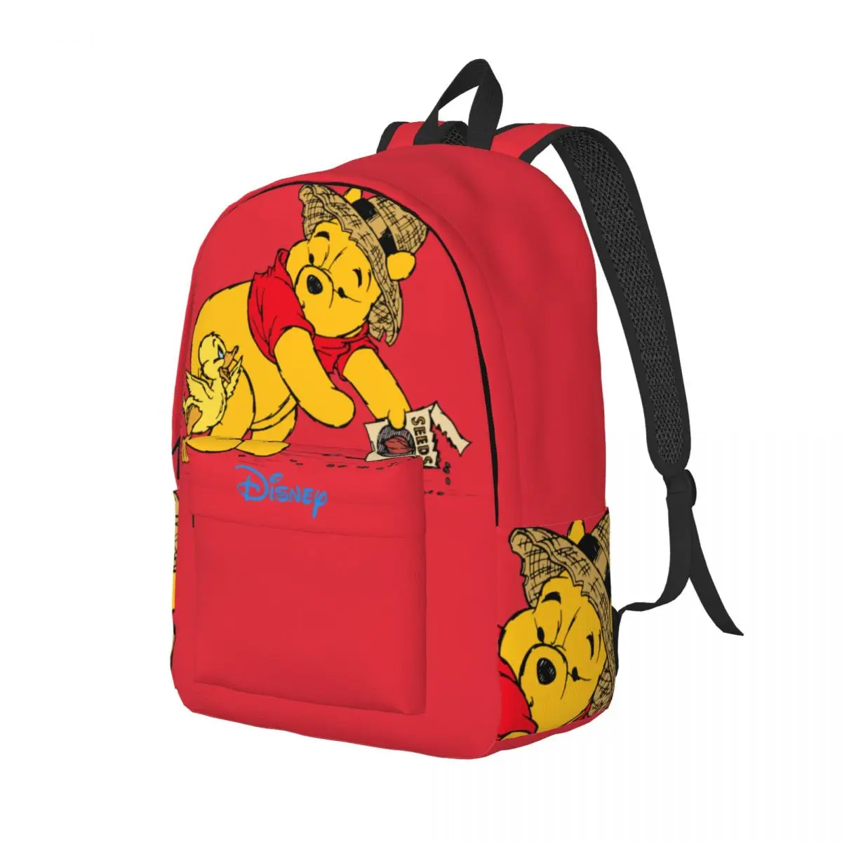 Handbag Remade Rotten Tomatoes Farm Retro Washable Disney Winnie The Pooh For Women Gift Super Quality Daypack For Work