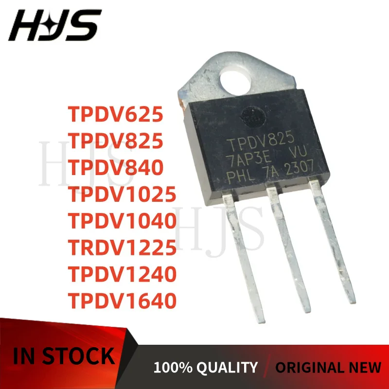 5pcs 100%NEW TPDV625 TPDV825 TPDV840 TPDV1025 TO3P TPDV1040 TPDV1225 TPDV1240 TPDV1640 paired transistor TO-3P