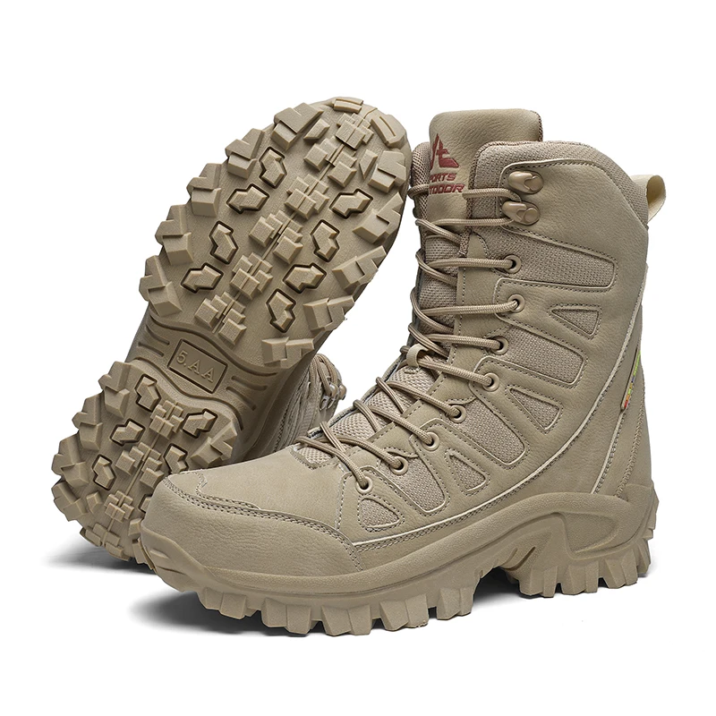 

Men Tactical Boots High Quality Army Shoes Outdoor Women Training Unisex Ultrallight Military Safety Rapid Response Camping Male
