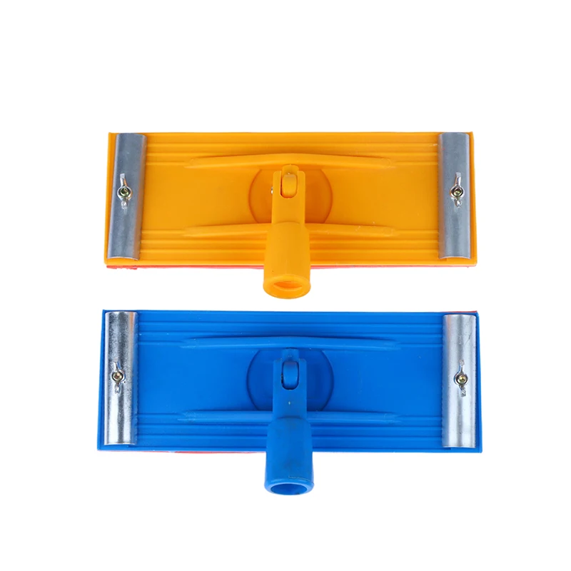 Универсальный шпатель для штукатурки, полированный инструмент, 1 шт., держатель наждачной бумаги, полировка стен, шлифовка, деревообработка и шлифовка гипсокартона