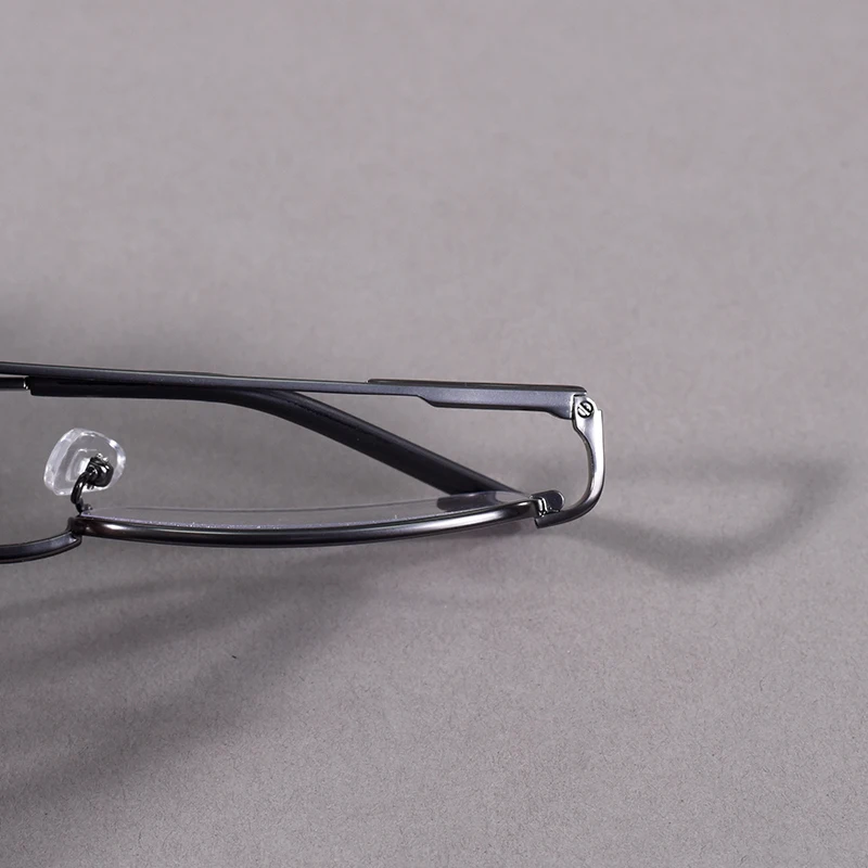 Männer Oversize Lesebrille Blau Licht Blockieren Brillen Brillen Metall Titan Brillen Rahmen Für Business + 100 – Detail 28