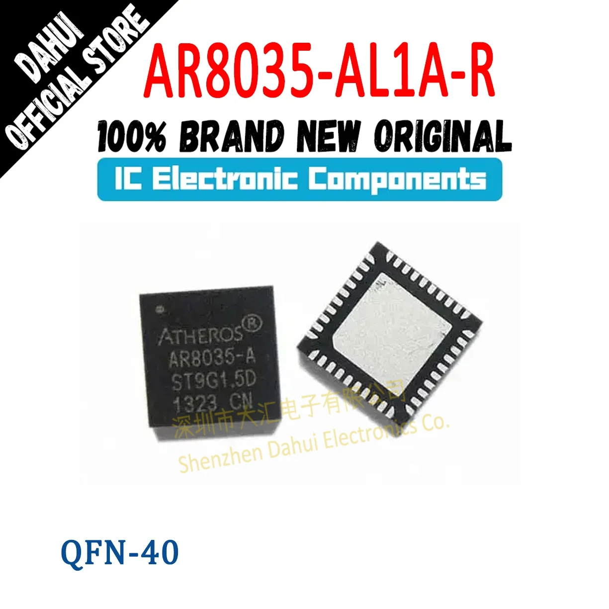 AR8035-AL1A-R AR8035-AL1A AR8035-AL1 AR8035-AL AR8035 AR IC chip CPLD FPGA QFN-40 In Stock 100% New Originl