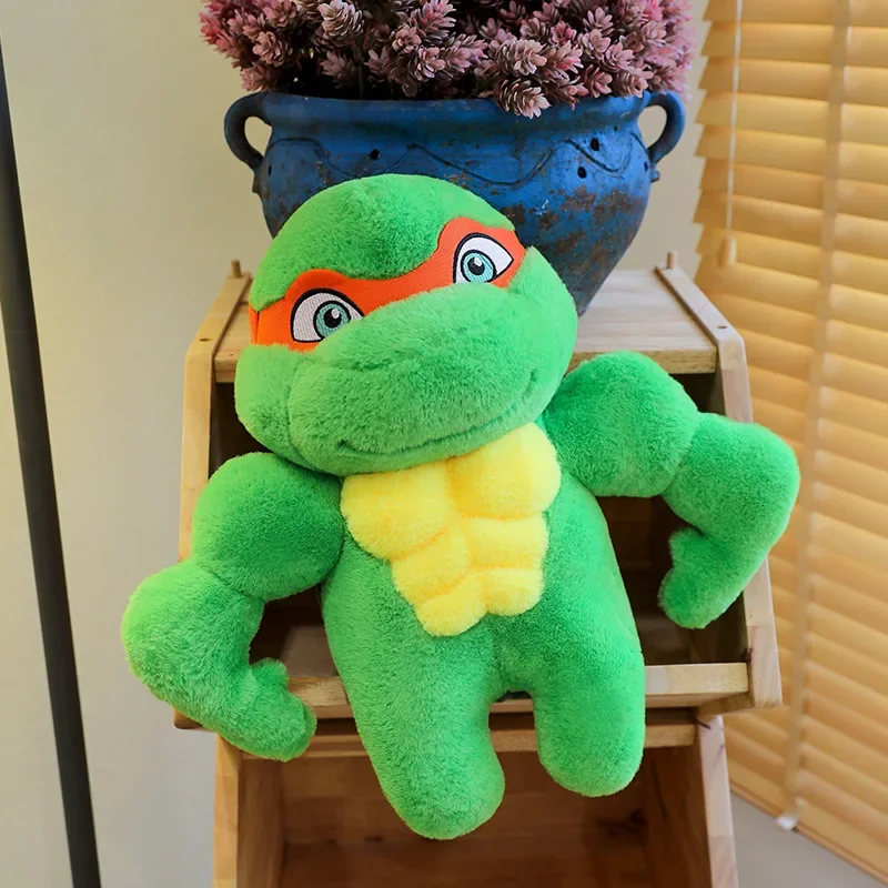 

Плюшевые игрушки Kawaii в стиле аниме, 30/60 см, Мутанты-черепахи, милые мультяшные куклы Донателло, Рафаэль, Леонардо, подарки на Рождество и день рождения