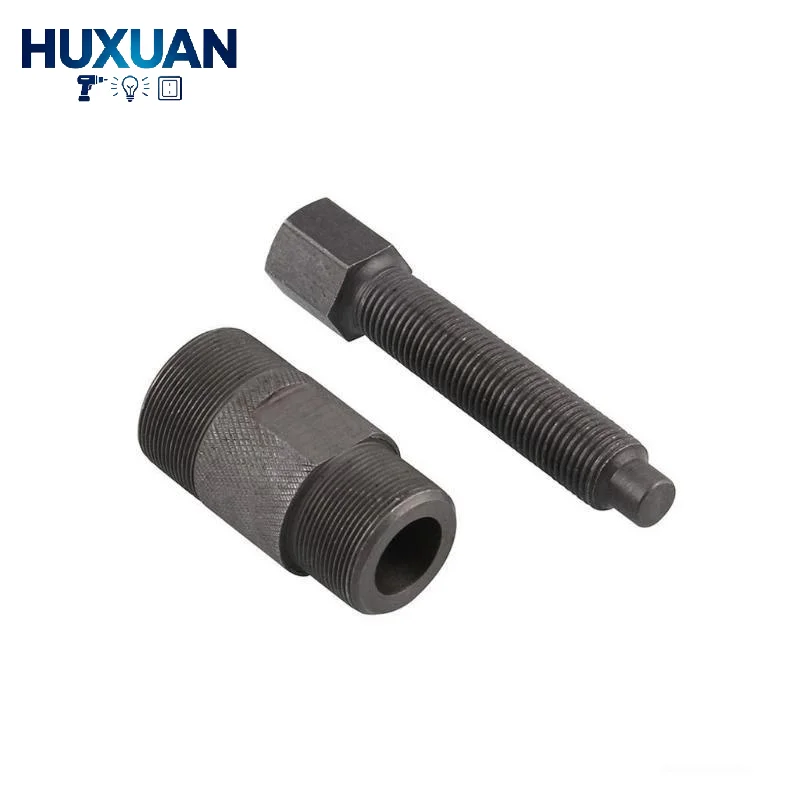 Engine Magneto Flywheel Puller Double Head Rotor Extractor 24/27mm for CG125 GY6 125CC Dirt Bike DIY Maintenance Work