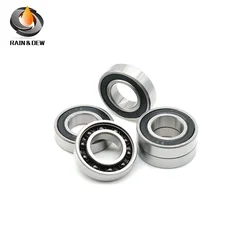 1P Stainless 6902 RS 15*28*7, 608RS CB 8x22x7 ABEC-7 For DTSwiss 350 Bicycle Hub Front Rear Hubs Wheel Ceramic Ball Bearings