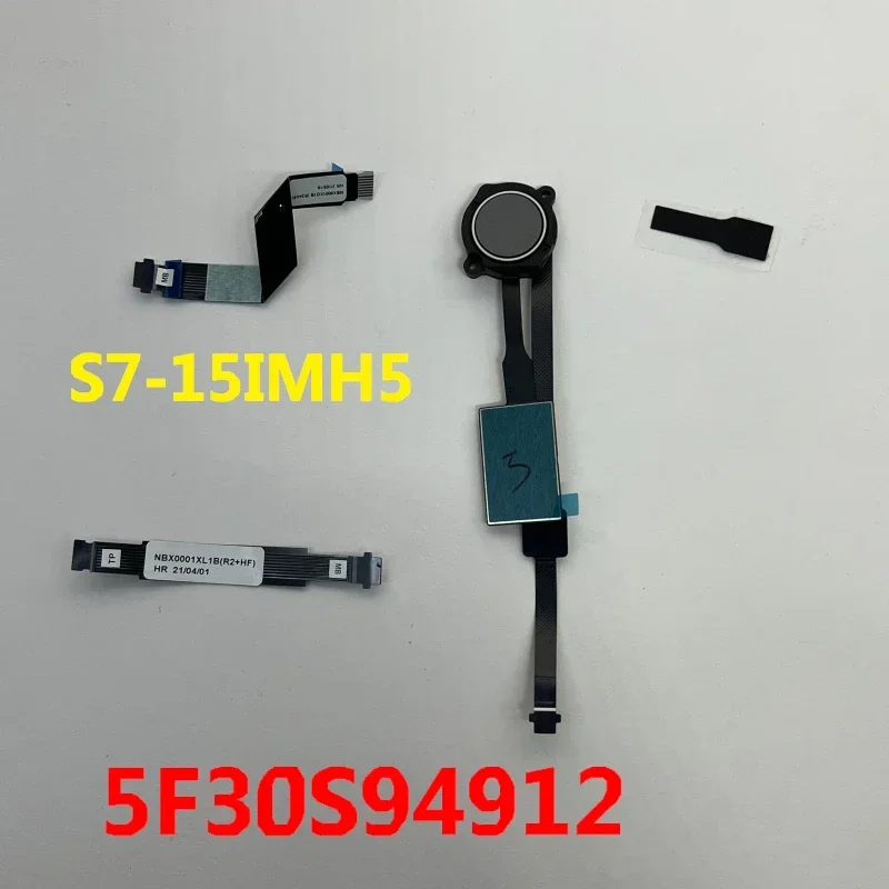 New For Lenovo Legion S7-15IMH5 15ARH5 Fingerprint Reader Board with Cable FFC laptop switch board 5F30S94912