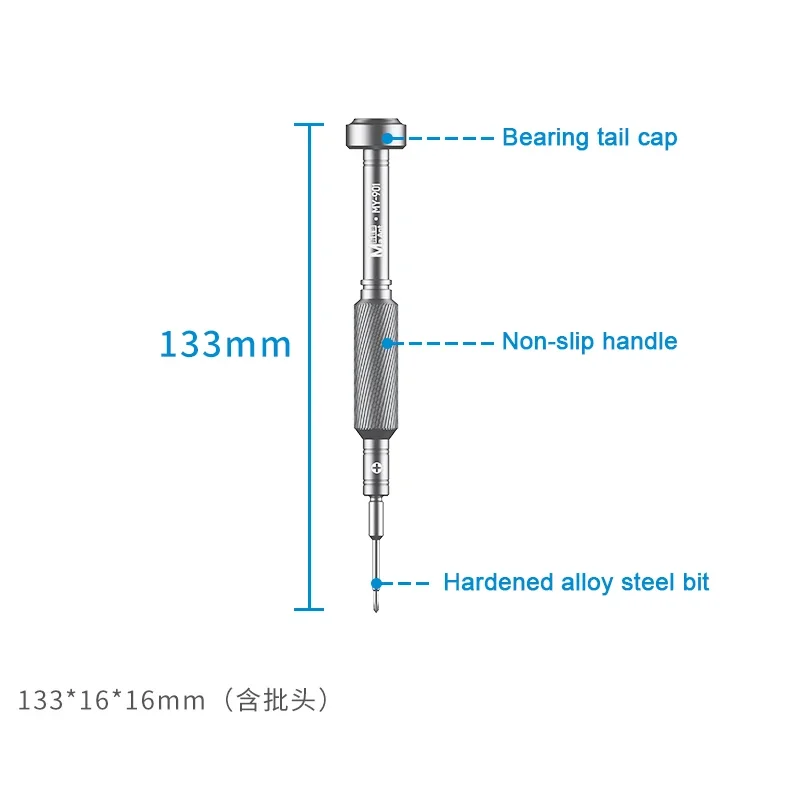 Ma-Ant MY-901 Ant Knight 정밀 전문 스크루 드라이버, Y0.6 PH000 펜타로브 0.8 M2.5 T1 T2 비트, OEM 스크루 드라이버 세트