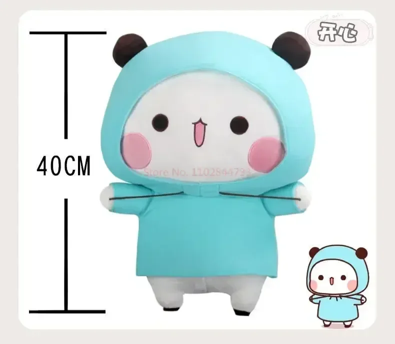New Bubu And Dudu Panda Plush Cute Cartoon Panda Bear Doll Kawaii Stuffed Soft Pillow Toy Y2k Room Decor Gifts