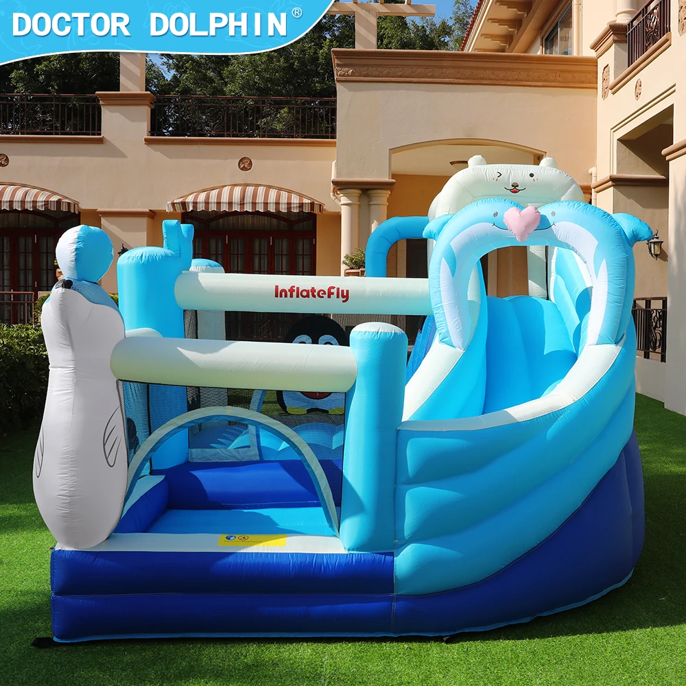 

Outdoor Children Home Use Inflatable Bouncy Bounce Jumping Jumper Castle Bouncer Combo With Slide Blower For Kids