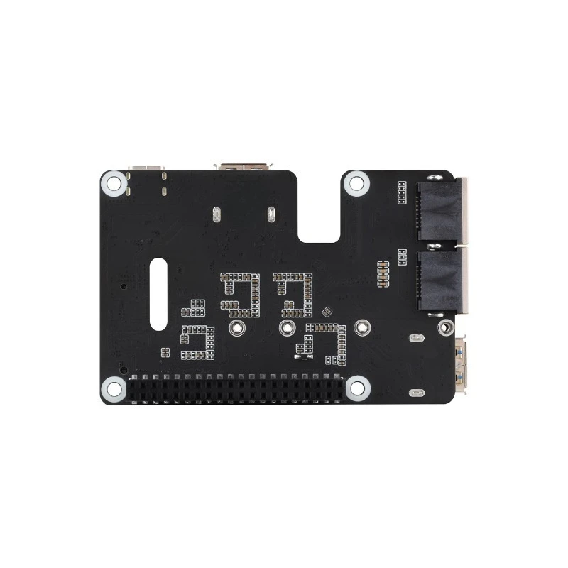 For PCIe To USB 3.2 Expansion Board, Dual 2.5G Network Port M.2 NVMe Hard Disk Protocol