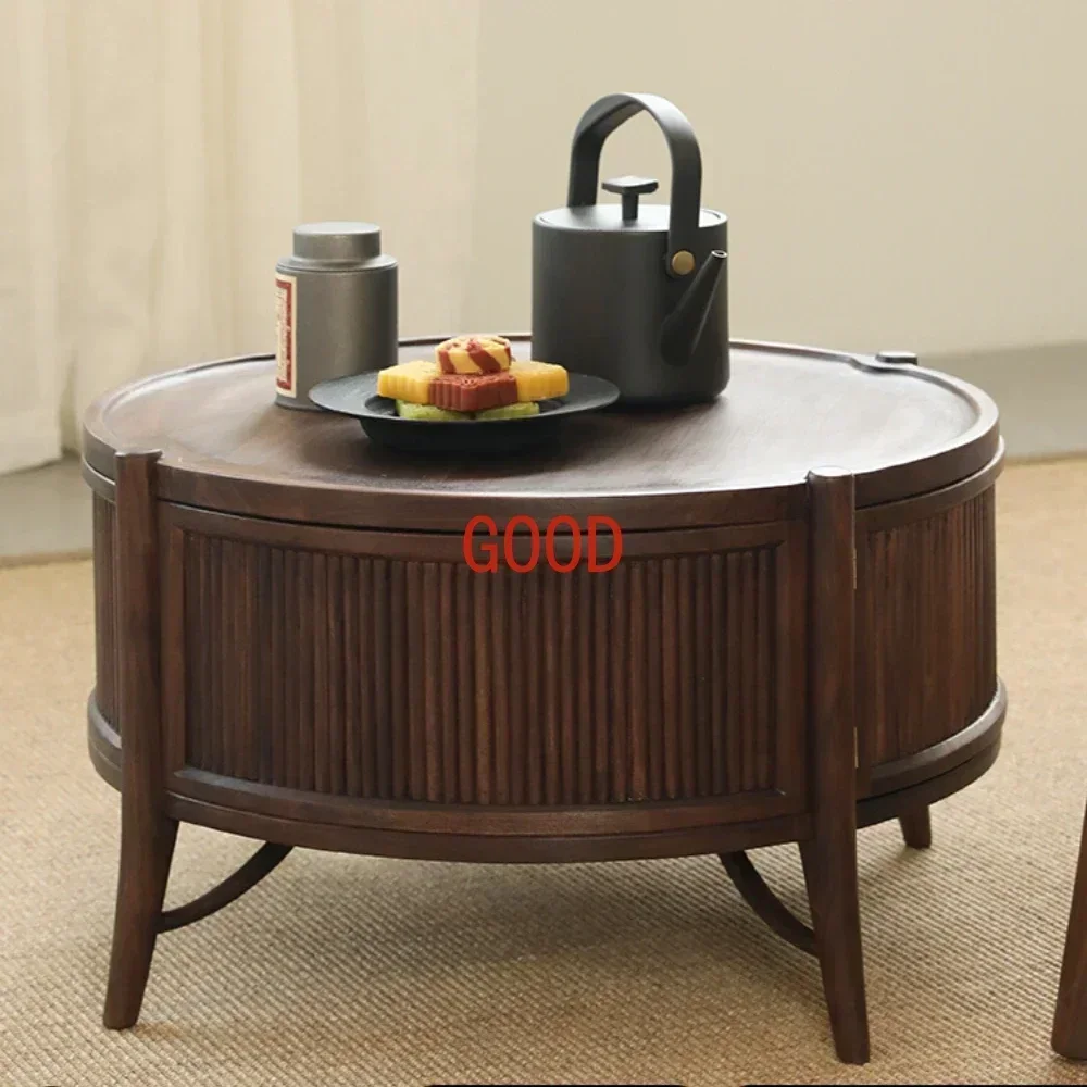 TAOSide Table Sofa Side Cabinet Solid Wood CornerSmall Small Coffee Table Small round Side