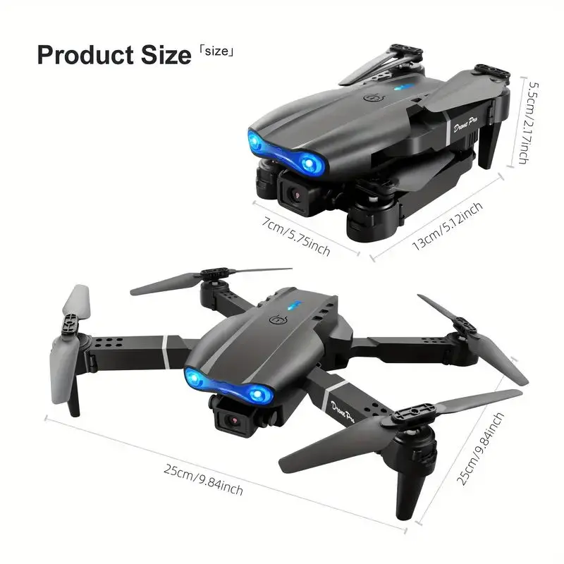HD Dual-Camera UAV, 4K, Built-in Screen, APP Remote Control, 3D Rolling, Gesture Photography,VR Mode, Hovering & Follow Shooting