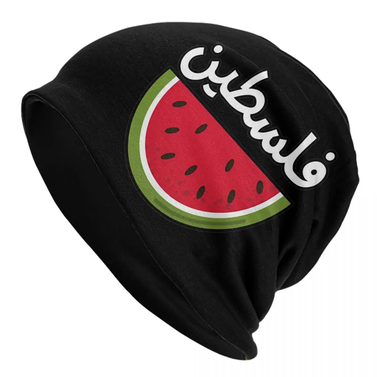 

Kufiya Hatta арбузный капот шляпа хип-хоп уличные арабские шапочки Skullies шапки унисекс весенняя многофункциональная кепка