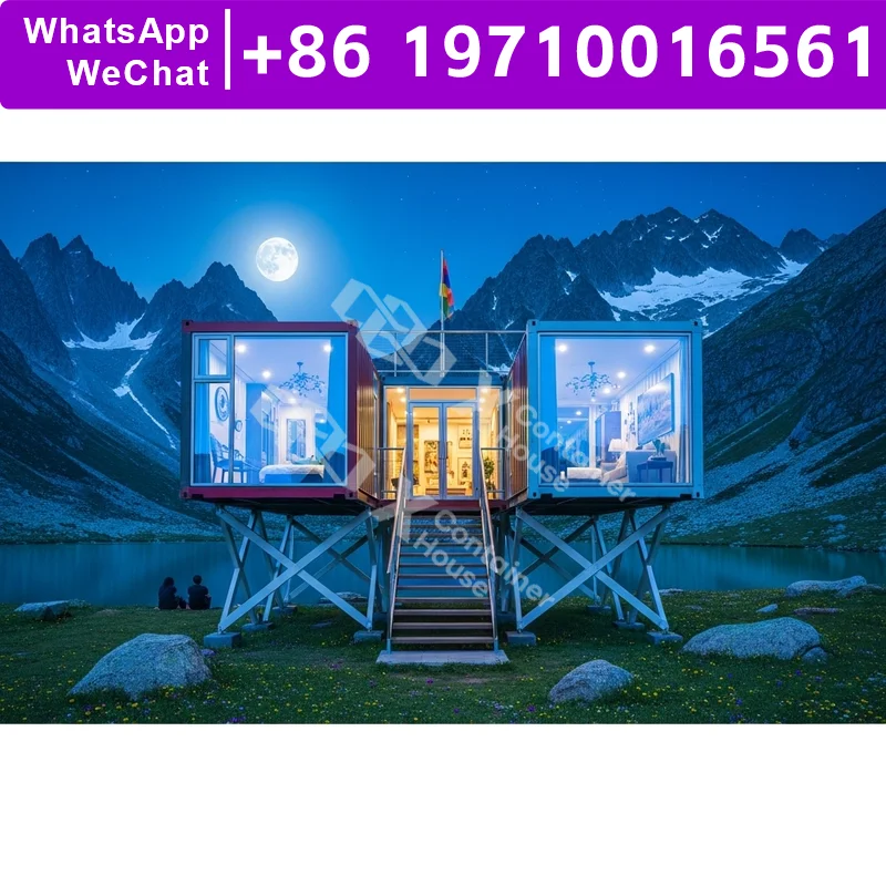 

Space Saving Design Commercial Shop Flat Pack House Small House Fast Installation Steel Structure Prefab Tiny Homes Prefab Home