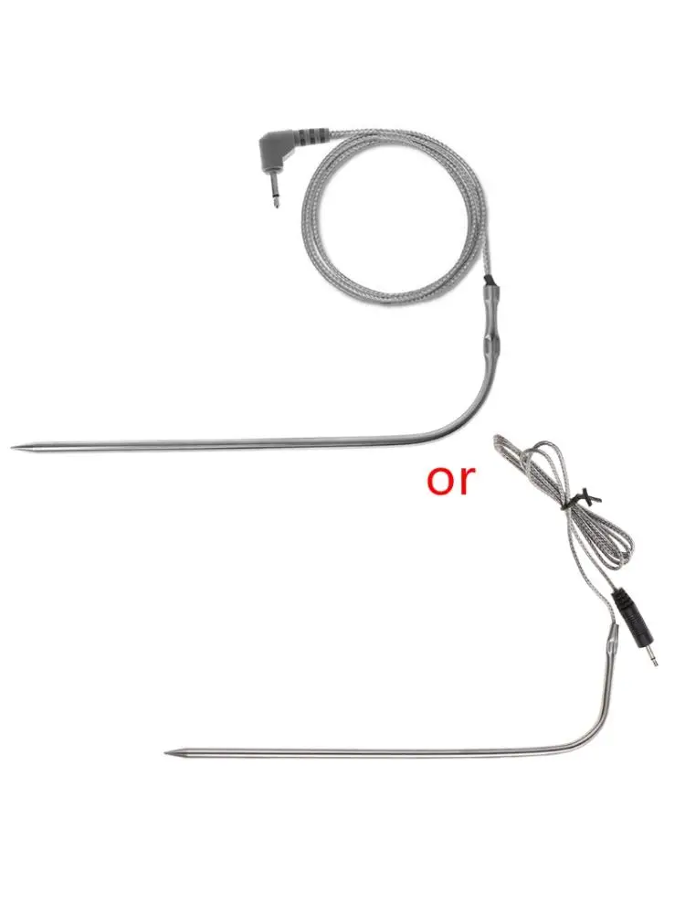 Sonde de cuisson étanche en acier inoxydable, four à viande, barbecue sans fil, Therye.com