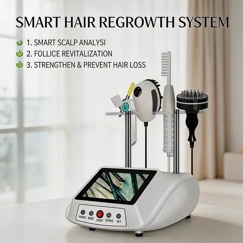 Hair Scalp Analyzer, HD Camera Detection System, Salon Care Equipment, Scalp Health Monitoring Tool
