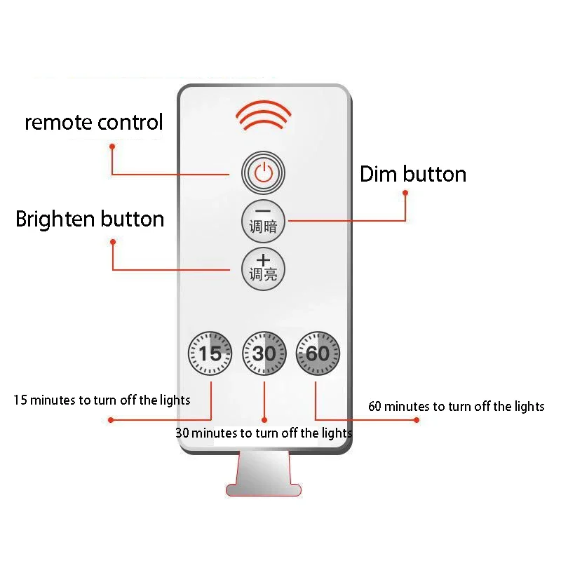 Sensore di controllo remoto luce notturna a forma di stella a cinque punte lampada da parete da comodino a luce LED bambino Baby Star Sleep Night Light