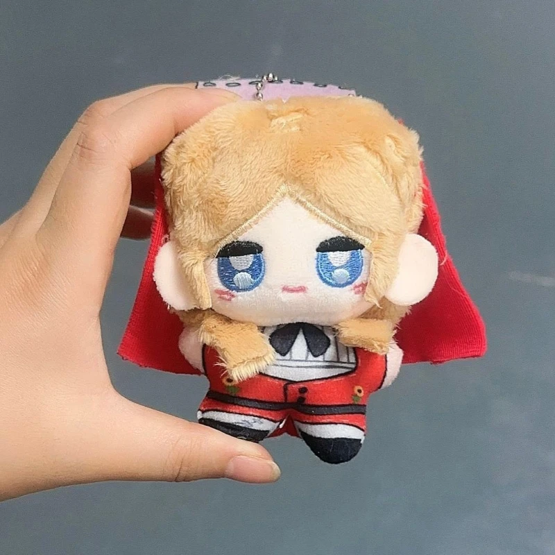 10 cm Identiteit V Pluche Hanger Zacht Gevulde Sleutelhanger Pop Speelgoed Anime Plushie Figuur Freddy Riley Aesop Norton Campbell Kerstcadeaus