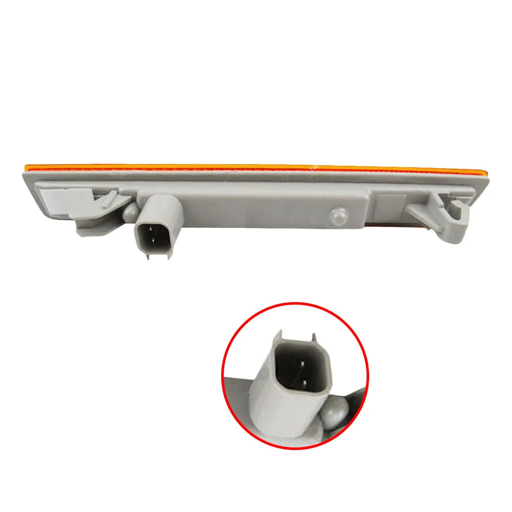 Picture 3: 1Pcs For 2015-2017 Dodge Challenger Replacement Passenger Right Front Bumper Side Marker Lamp 68195788AB 68195789AB 68195796AB