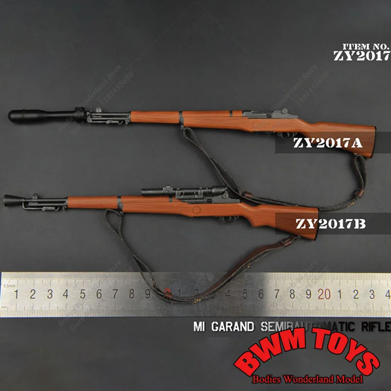 Zytoys zy2017 1/6 escala segunda guerra mundial arma do exército dos eua m1 garand rifle modelo para figura de ação de 12 polegadas soldado acessórios militares