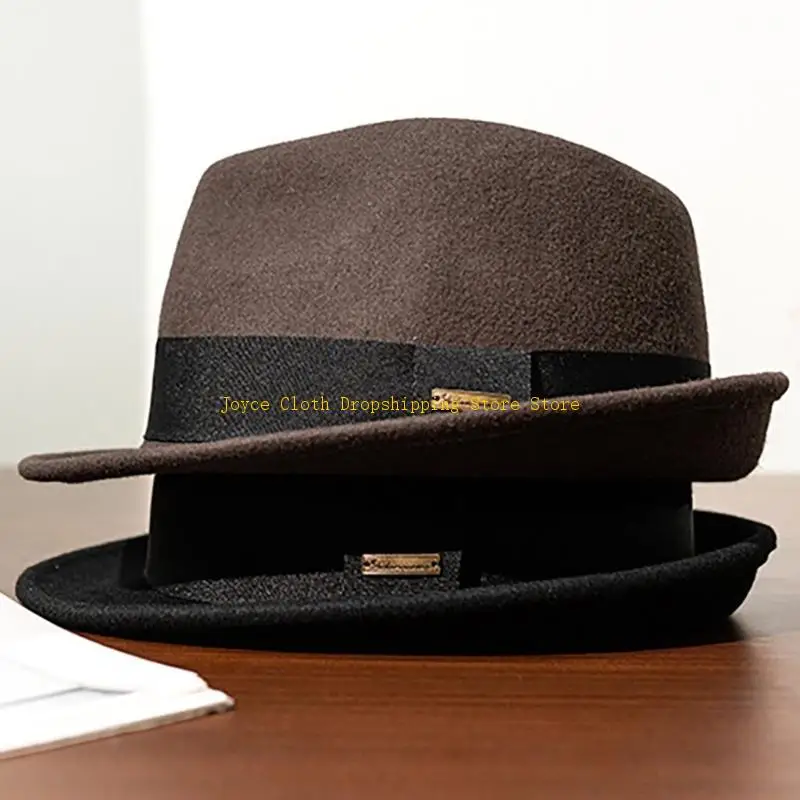 السيدات قبعة عصرية شهم قبعة أنيقة تنفس قبعة لعارضة 10CD #5