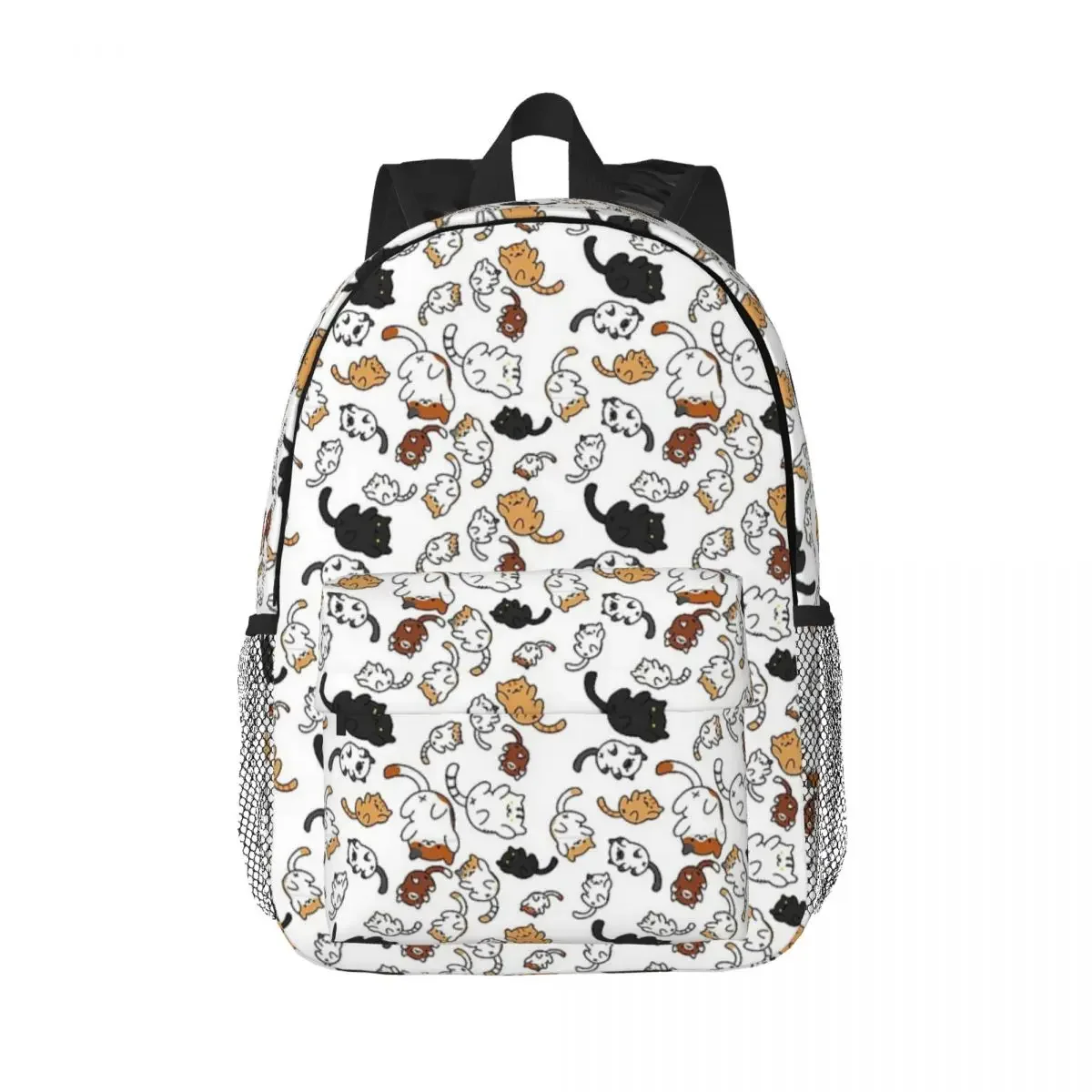 

Neko Portals Neko Atsume Cats Backpack Teenager Bookbag Fashion Students School Bags Travel Rucksack Shoulder Bag Large Capacity