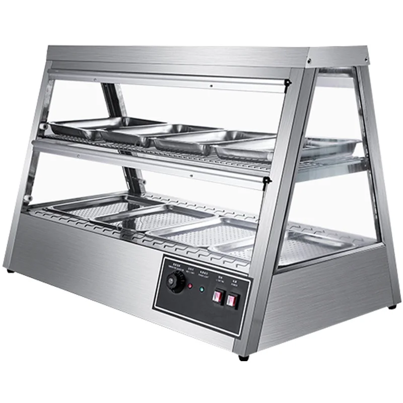 

Electric Heated Display Showcase/hot Food Warmer Hot Cabinet/heat Food Display